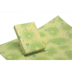 包装紙ワイド 雲竜和紙 緑 | スイーツパッケージショップ