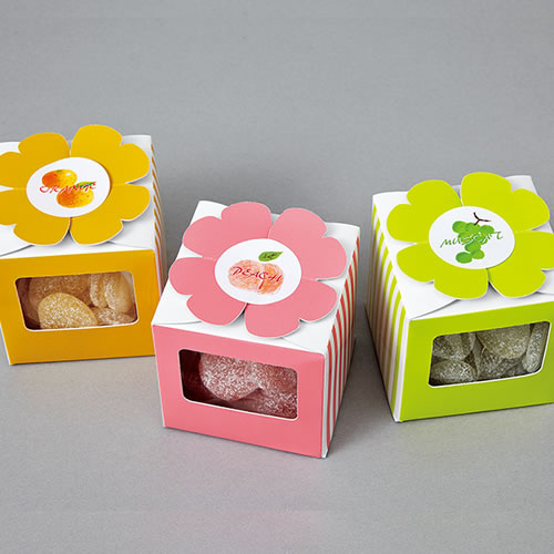 パッケージ通販 かわいいキューブ箱 菓子パッケージ 簡単自作