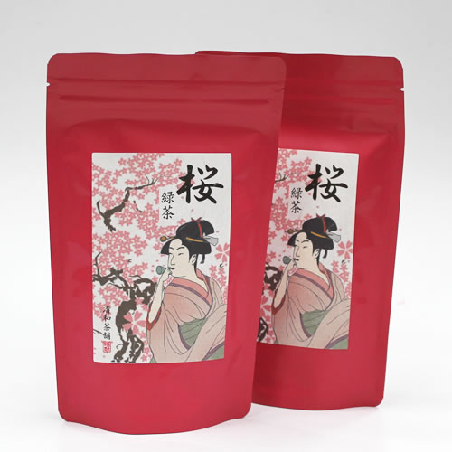 桜茶 日本パッケージ