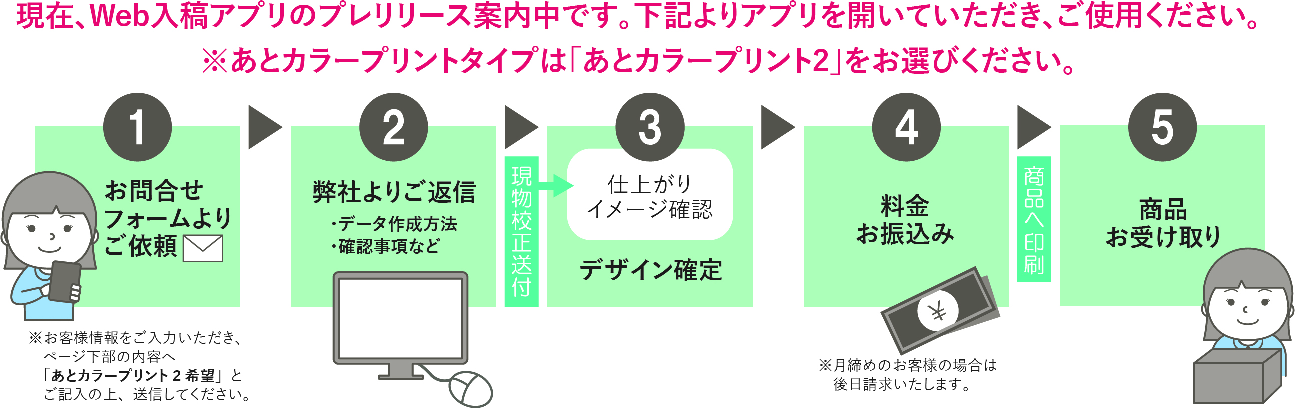 あとカラープリント2 詳細
