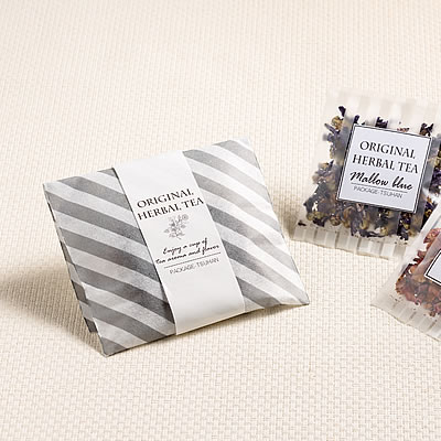 不織布 ラッピング袋 縞グレー 150×250: ラッピング用品・小物｜包装
