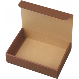 発送できる箱 梱包材 宅配サイズ60 商品No.15890 ケースN式 茶 250×180×65