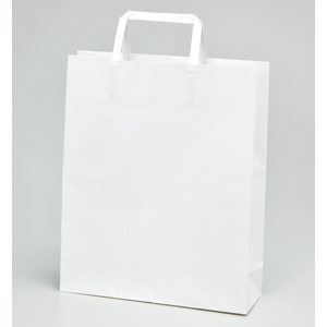 手さげ紙袋 白 260×85×320: 紙袋・ポリ袋｜包装資材・梱包資材の