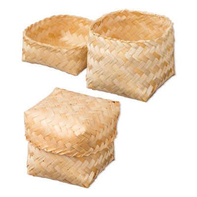 竹かご アジロ編み 110 110 80 ラッピング用品 小物 包装資材のオンラインショップ パッケージ通販 株式会社清和