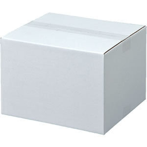発送できる箱 梱包材 宅配サイズ80 商品No.55030 ケースA式 白80サイズ300×270×210