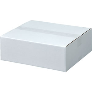 発送できる箱 梱包材 宅配サイズ80 商品No.55031 ケースA式 白80サイズ350×310×120