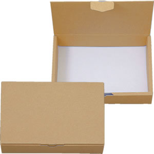 発送できる箱 梱包材 宅配サイズ60 商品No.55373 ケースN式 クラフト 225×157×49