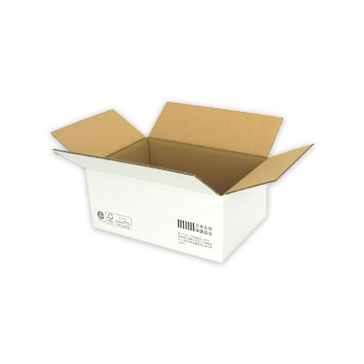 発送できる箱 梱包材 宅配サイズ60 商品No.55676 ケースＡ式撥水白60サイズ 220×155×95