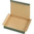 ゆうパックで発送できる箱 梱包材 商品No.15249 ケースN式 緑 233×198×36