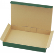 ゆうパックで発送できる箱 梱包材 商品No.15250 ケースN式 緑 290×198×36