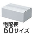 発送できる箱 梱包材 ダンボール 商品No.15936 ケースA式 白60サイズ 250×160×95