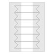 上質紙オビシール(6面×20シート入)A4