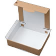 ゆうパックで発送できる箱 梱包材 商品No.55117 ジッパー付ケース 茶 307×248×82
