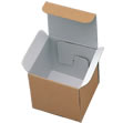 ゆうパックで発送できる箱 梱包材 商品No.55222 ケースN式 茶 100×100×100