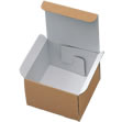 ゆうパックで発送できる箱 梱包材 商品No.55224 ケースN式 茶 140×140×100