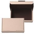 ゆうパックで発送できる箱 梱包材 商品No.55304 ケースN式 クリーム×茶 215×130×45