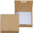 発送できる箱 梱包材 宅配サイズ60 商品No.55371 ケースN式 クラフト 155×157×49