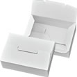 ゆうパックで発送できる箱 梱包材 商品No.55439 高さ2段階ケース 白 290×200×100