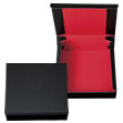 ゆうパックで発送できる箱 梱包材 商品No.55516 ケースN式 黒×赤 304×270×93