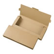 飛脚ゆうメール便で発送できる箱 梱包材 商品No.55615 ケース クラフト 238×93×28