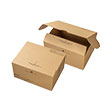 ゆうパックで発送できる箱 梱包材 商品No.55640 テープレス発送用ケース 240×190×145