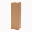 ゆうパックで発送できる箱 梱包材 商品No.55672 縦長ケース　クラフト　90×90×305