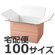 発送できる箱 梱包材 ダンボール 商品No.55699 ケースＡ式ピンク100サイズ345×280×236