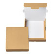 発送できる箱 梱包箱 宅配サイズ60 商品No.55801 ケースN式 クラフト 236×267×56