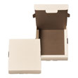 ゆうパックで発送できる箱 梱包材 商品No.55802 ケースN式 クリーム×茶 236×267×56